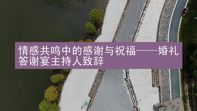 情感共鸣中的感谢与祝福——婚礼答谢宴主持人致辞