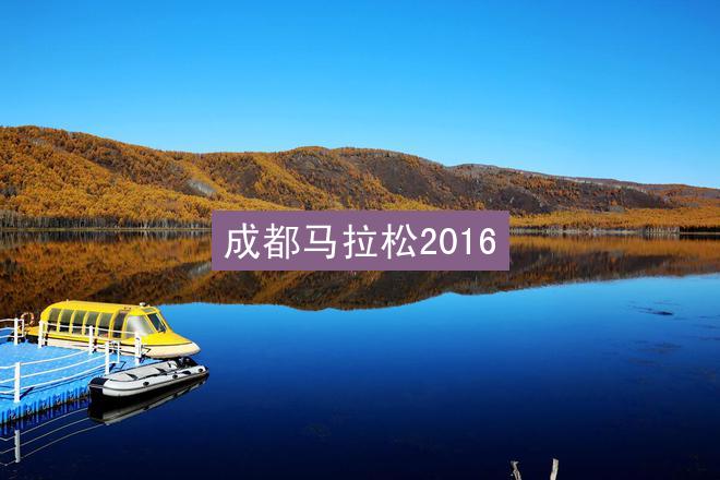 成都马拉松2016